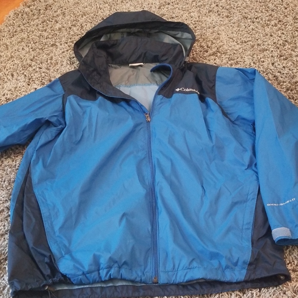 Mens Columbia Omni-Shield Jacket Size Large